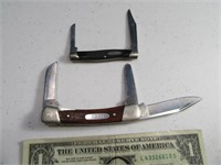 (2) BUCK Pocket Knives 703 & 305