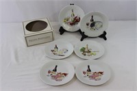 Philippe Deshoulieres Limoges Hor D'Oeuvres Plates