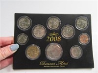2008 Denver Mint Proof 10pc Coin SET