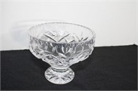 4½"H Footed Crystal Bowl