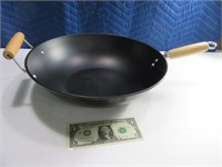 14" WOK Aluminum Coated Cook Pan