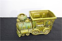 7"L Ceramic Train Planter