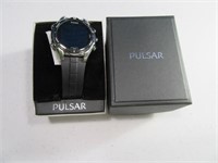PULSAR New Men's Harlex Crystal Wrist Watch in Box