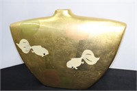 Goldfish Decor Vase 12"H x 17"W