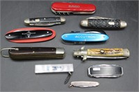 Lot 10 Vintage Pocket Knives