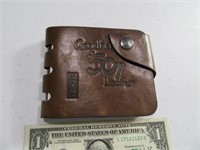 Unused BAILINI 501 Leather Wallet 5"x4"