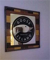 Goose island beer mirror