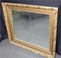 Ornate Wooden Mirror 39½" x 34"