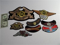 (8) HARLEY Patches Eagles~WomensGroup