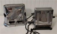 2x$ Deco toasters with cords - nice