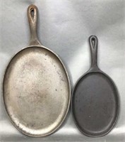 Lodge 13" and Cantina 10” Oval Griddles