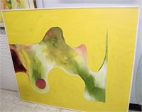Original Abstract Painting Signed Quimby 60" x 51"