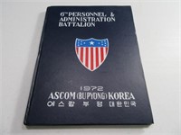 1972 Korea Military Yearbook Picture Guide Book