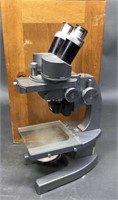 German Leitz Microscope w/ Extra