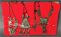 4 Gypsy Heavy Metal Necklaces