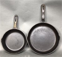 Wagner 8" and 10” Iron Skillets