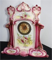 18" Winding Ceramic Mantel Clock
