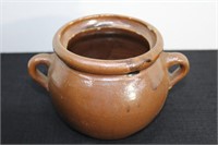Vintage Pottery Crock 5"H