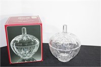 Crystal Candy Dish New in Box