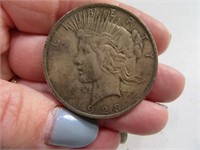1923 PEACE Silver Dollar Coin