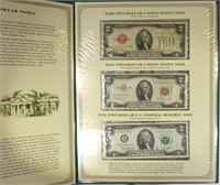 Two $2 Notes Folios