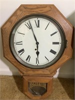 Bristol 12” Regulator clock.  25” long