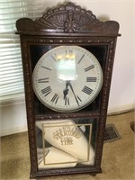 The new haven clock company, standard time clock.