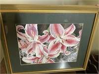 Picture of lillies 23” x 19”