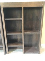 Wooden Case with Adjustable Shelves