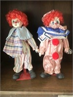 Collectable Porcelain Clowns