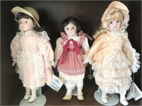 Heritage Mint Collection Porcelain Dolls