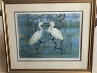 “ Snowy Egrets “ by Anne Worsham Richardson