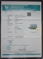 1.49ct Natural Emerald Gemstone ITLGR Certified