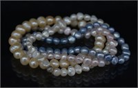 4 pcs. Genuine Pearl Bracelets