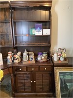 Ethan Allen display cabinet 78” tall x 32” wide x