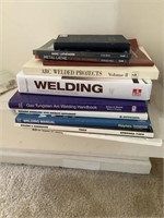 Large lot of welding books