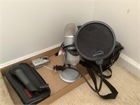 Blue brand Microphone with Auphonix and other