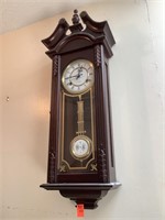 Elgin wall clock, roughly 30in long