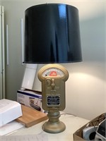 Vintage Parking meter lamp from Chicago, works