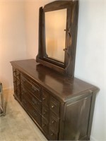Young Hinkle plymoth pine dresser with mirror,