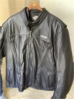 Harley Davidson FXRG Leather  jacket 2xl, zip out
