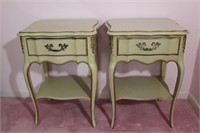 2 Malcolm Furniture French Provincial Night Stands
