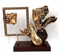 Signed and Numbered Brass Sculpture
