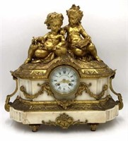 Louis XVI Style Ferdinand Berthoud Mantle Clock