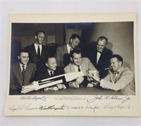 Mercury 7 Signed Photograph
