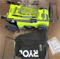 New Ryobi 40V Lawn Mower NO BATTERY OR CHARGER