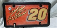 Lighted Tony Stewart NASCAR license plate