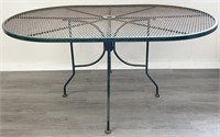 Wrought Iron Patio Table