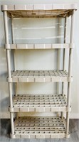 Rubbermaid Five Tier Plastic Storage