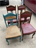 4 antique Chairs